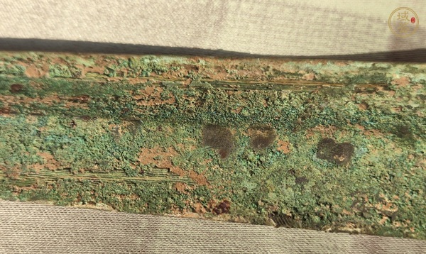 古玩銅器青銅劍真品鑒賞圖