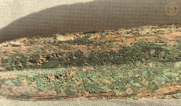 古玩銅器青銅劍真品鑒賞圖