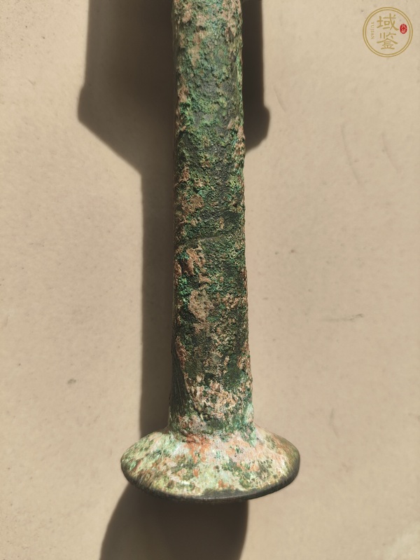 古玩銅器青銅劍真品鑒賞圖