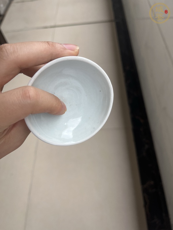 古玩陶瓷青白釉盤真品鑒賞圖