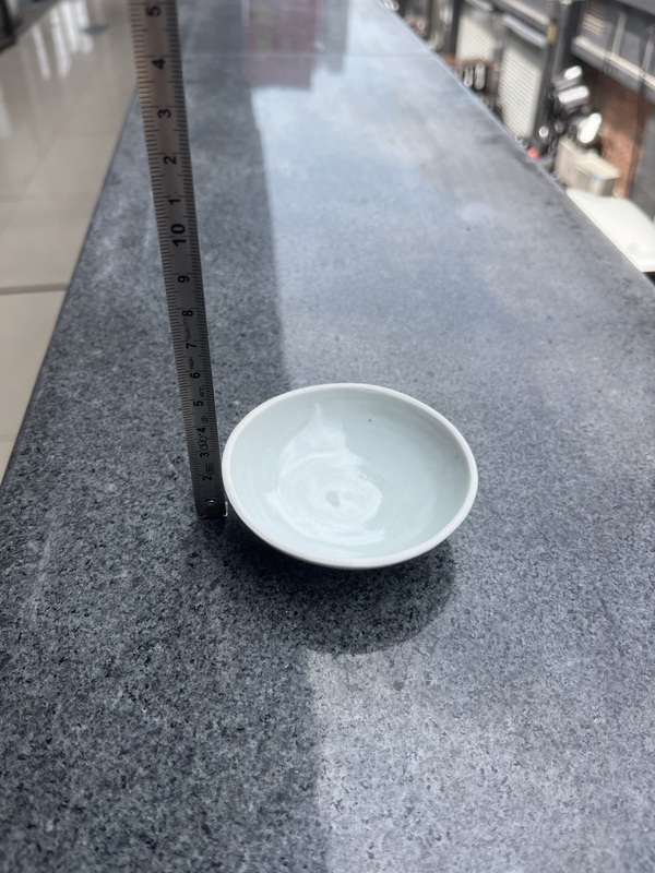 古玩陶瓷明代青白釉盤子拍賣,當前價格0元