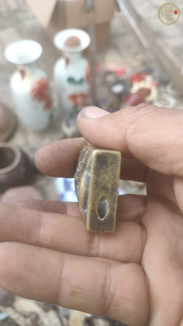 古玩雜項銅印章真品鑒賞圖