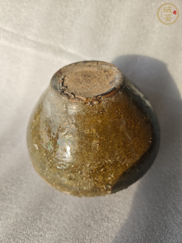 古玩陶瓷綠釉跑獸罐真品鑒賞圖