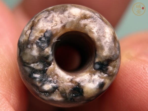 古玩玉器商周和田玉勒子真品鑒賞圖