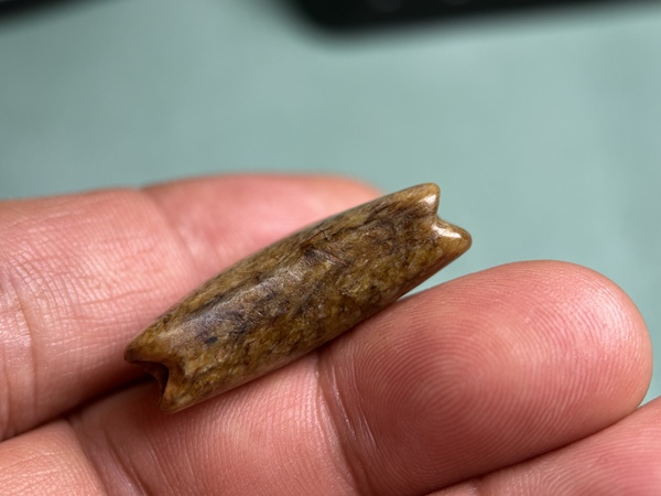 古玩玉器商周和田玉三通拍賣,當前價格13600元