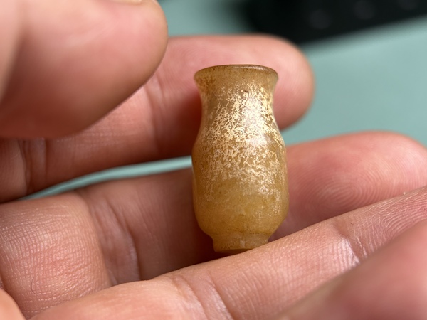古玩玉器中古舍利罐：一對拍賣，當前價格28600元