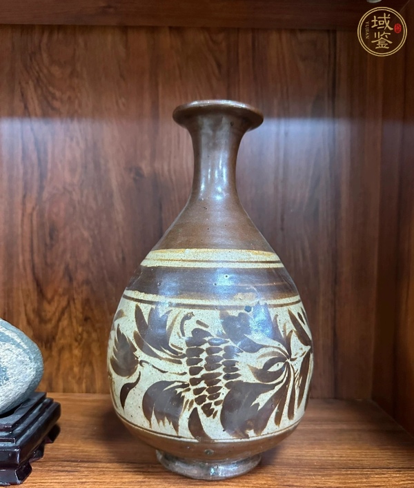古玩陶瓷玉壺春瓶真品鑒賞圖