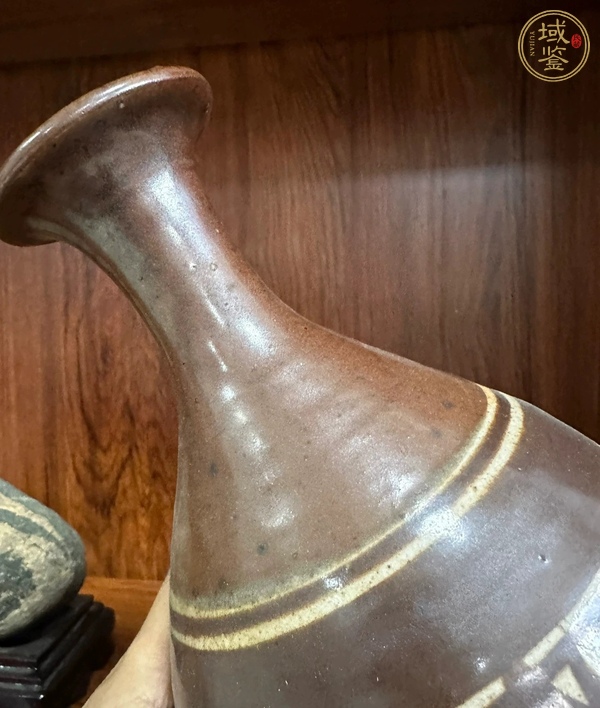 古玩陶瓷玉壺春瓶真品鑒賞圖