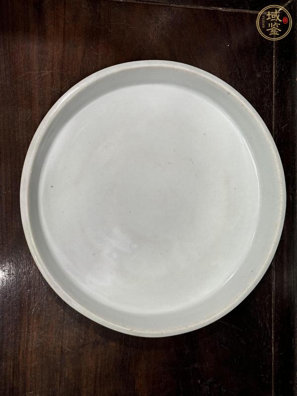 古玩陶瓷白釉盤真品鑒賞圖