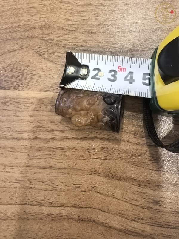 古玩玉器仿古螭龍勒子真品鑒賞圖
