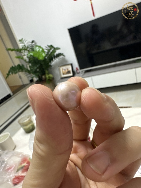 古玩玉器珍珠珠子真品鑒賞圖