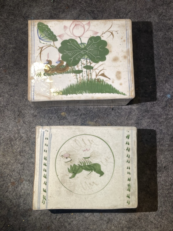 古玩轉(zhuǎn)賣粉彩脈枕拍賣,當前價格18000元