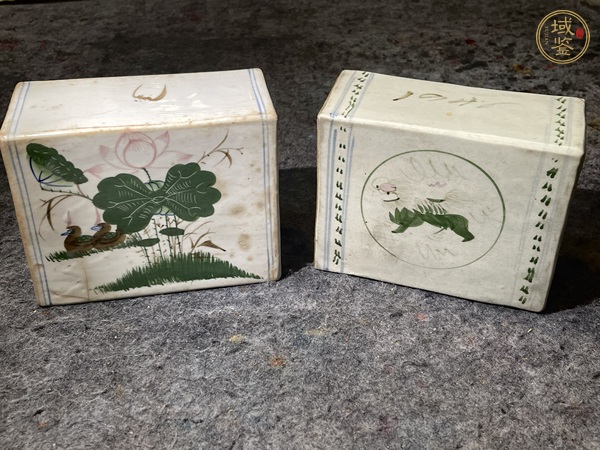 古玩陶瓷粉彩脈枕真品鑒賞圖