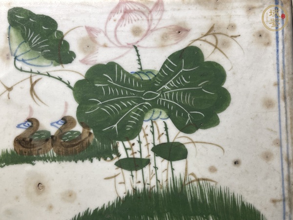 古玩陶瓷粉彩脈枕真品鑒賞圖