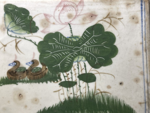 古玩陶瓷粉彩脈枕拍賣，當(dāng)前價格270元