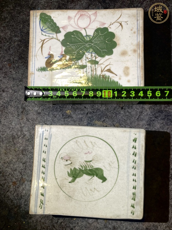 古玩陶瓷粉彩脈枕真品鑒賞圖