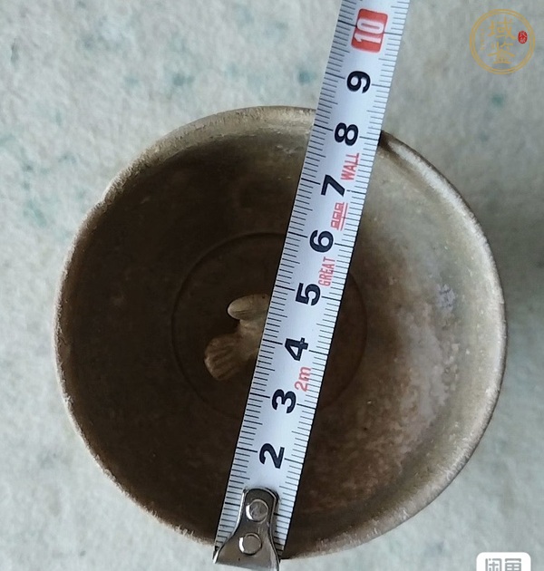 古玩陶瓷青瓷盞真品鑒賞圖