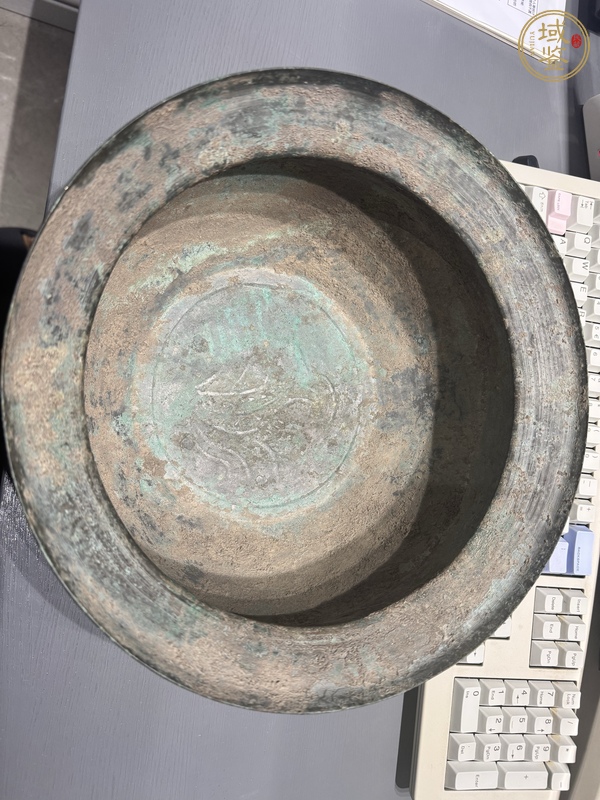 古玩銅鑒真品鑒賞圖