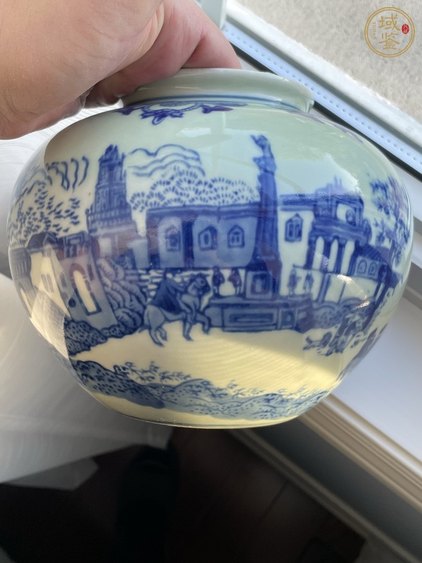 古玩陶瓷青花罐真品鑒賞圖