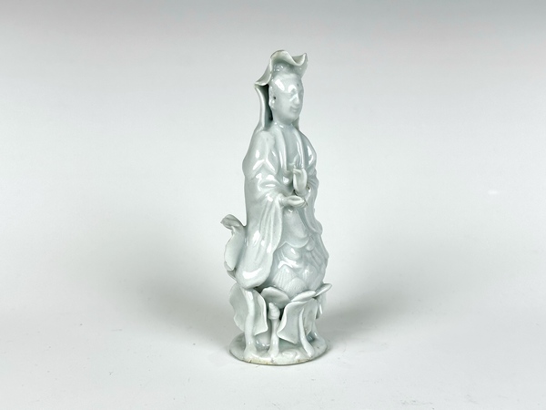 古玩陶瓷清晚期·德化凈水觀音像拍賣,當(dāng)前價(jià)格0元