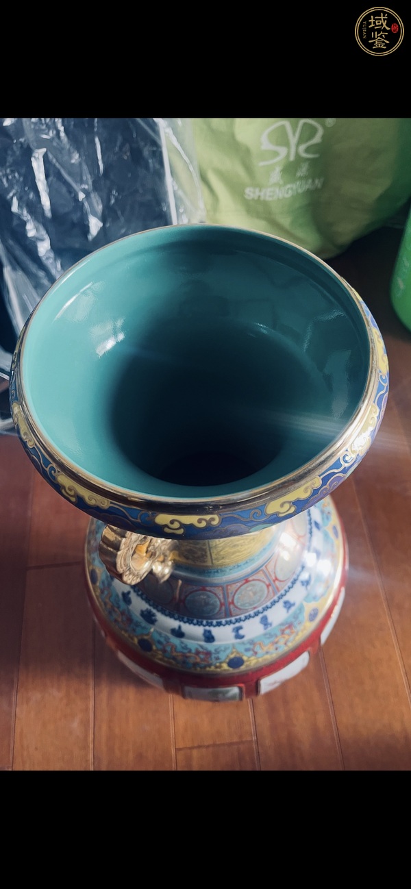 古玩百年國韻十二宗師瓷母大瓶真品鑒賞圖