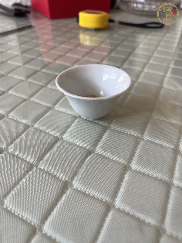 古玩陶瓷白釉杯真品鑒賞圖