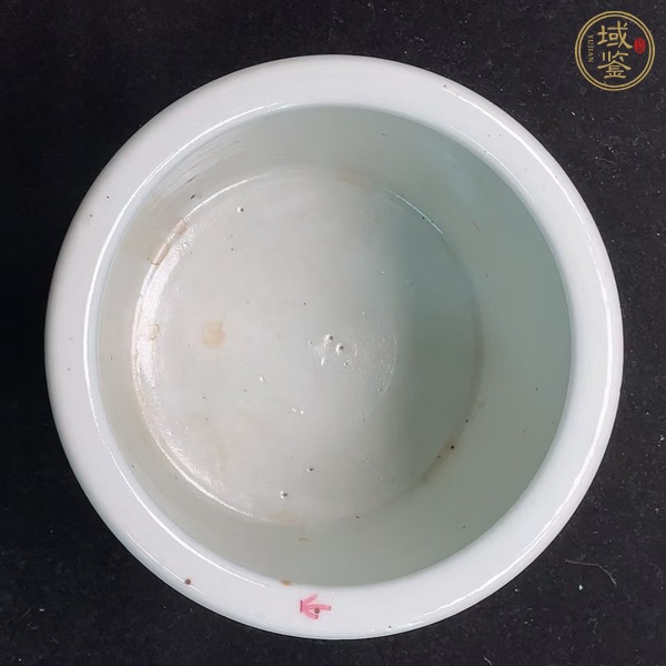 古玩陶瓷清中晚期 青花壽字紋香爐真品鑒賞圖