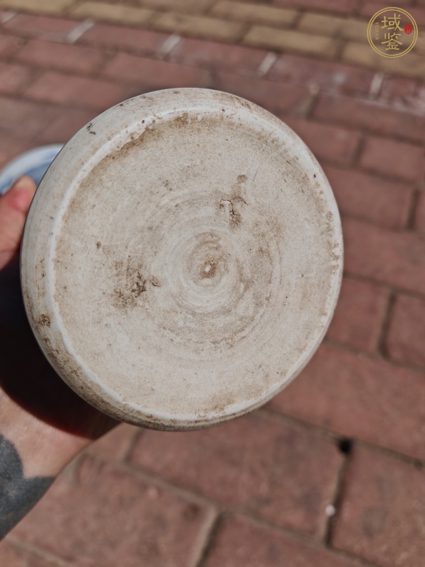 古玩陶瓷青花花觚真品鑒賞圖