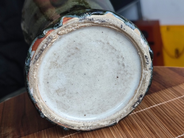 古玩陶瓷三陽開泰品種觀音瓶拍賣,當前價格4200元
