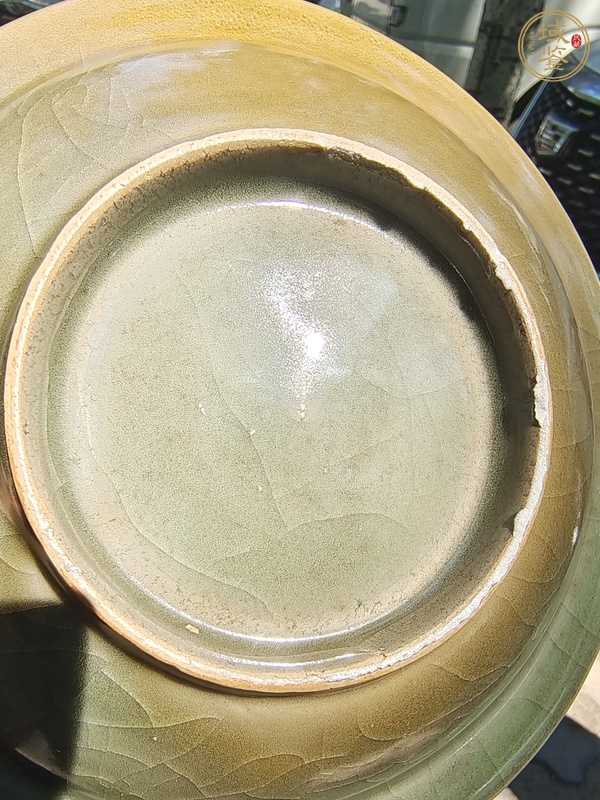 古玩陶瓷龍泉筆洗真品鑒賞圖
