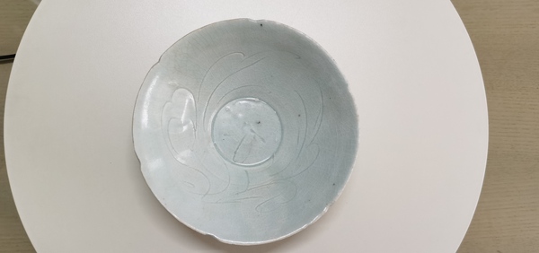 古玩轉(zhuǎn)賣青白釉刻花葵口碗拍賣，當(dāng)前價格678元