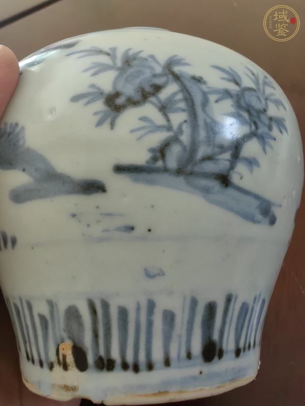 古玩陶瓷青花罐真品鑒賞圖