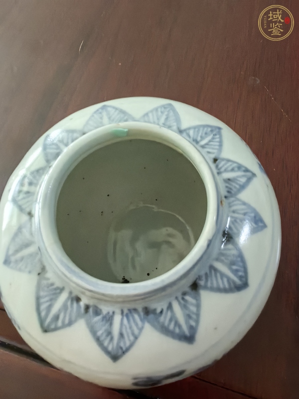 古玩陶瓷青花罐真品鑒賞圖