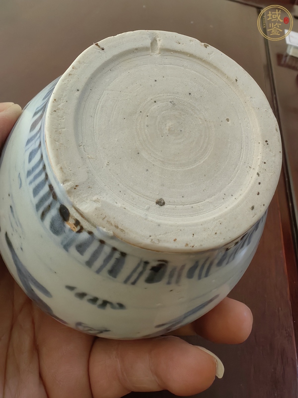 古玩陶瓷青花罐真品鑒賞圖