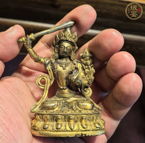 古玩銅器造像真品鑒賞圖