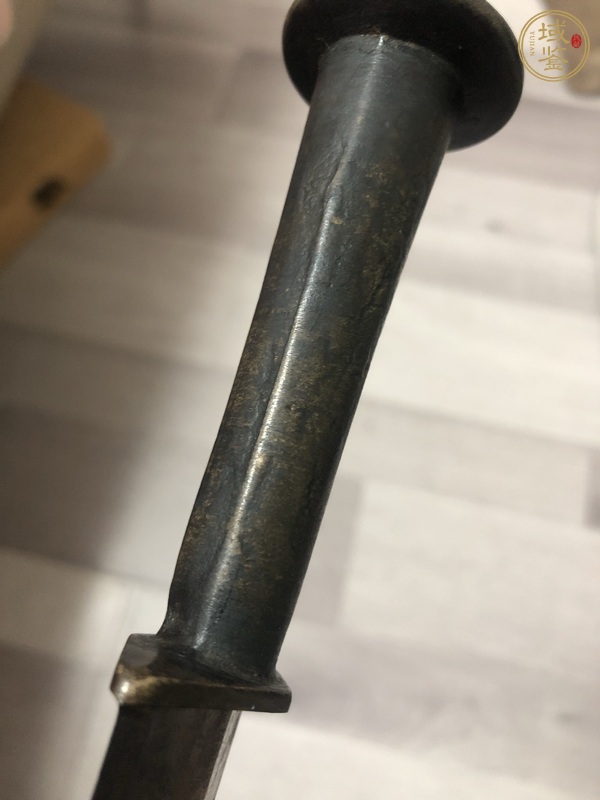 古玩銅器戰國筒子劍真品鑒賞圖