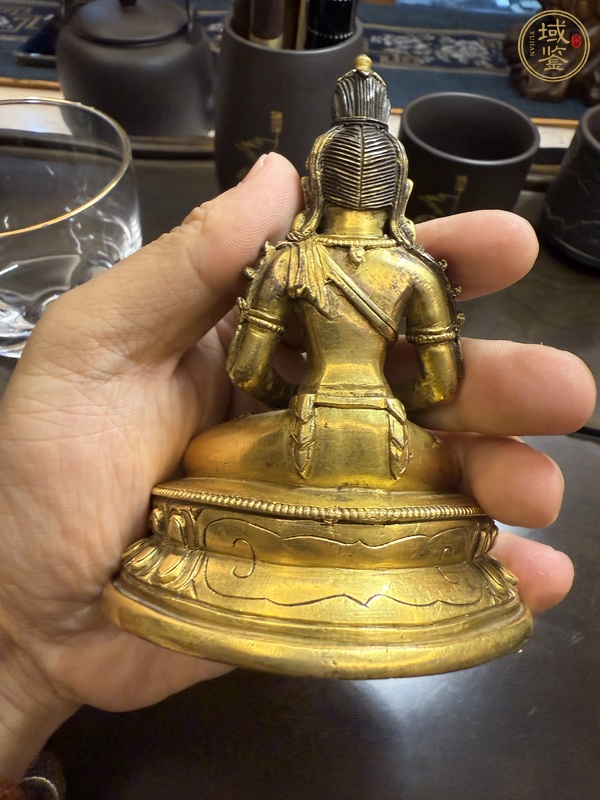 古玩雜項無量壽佛真品鑒賞圖
