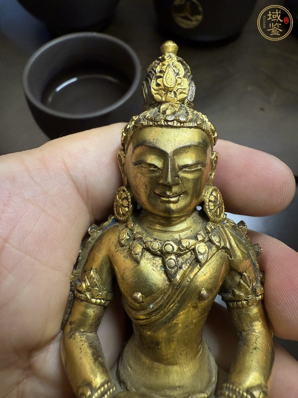 古玩雜項無量壽佛真品鑒賞圖