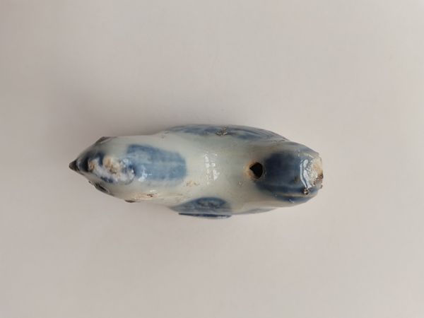古玩陶瓷青花公雞水滴拍賣，當前價格0元