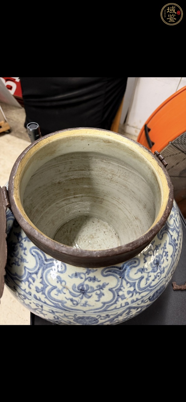 古玩陶瓷青花罐真品鑒賞圖