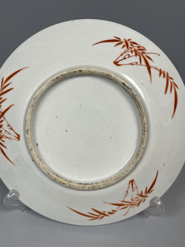 古玩陶瓷清中期粉彩百子鬧春盤拍賣，當(dāng)前價(jià)格15800元