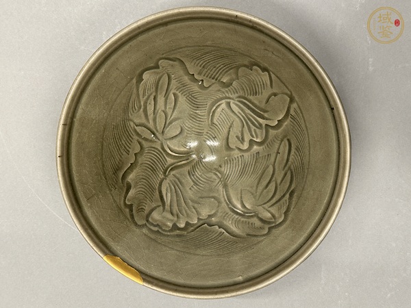 古玩陶瓷金代耀州窯刻花碗真品鑒賞圖