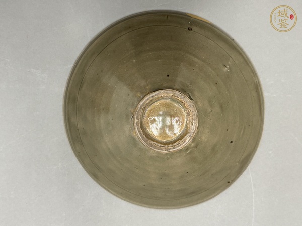 古玩陶瓷金代耀州窯刻花碗真品鑒賞圖