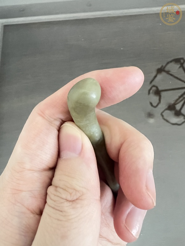 古玩玉器和田玉雕“發(fā)簪”真品鑒賞圖
