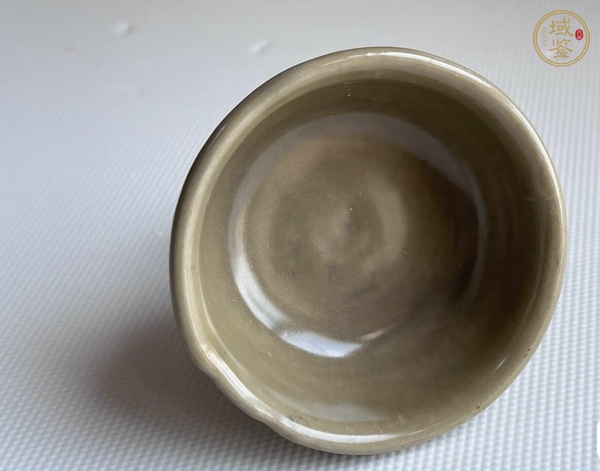 古玩陶瓷龍泉青瓷高足杯真品鑒賞圖
