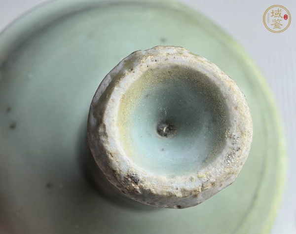 古玩陶瓷龍泉青瓷高足杯真品鑒賞圖