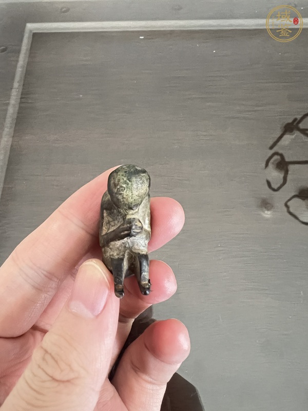 古玩銅器民國銅猴真品鑒賞圖