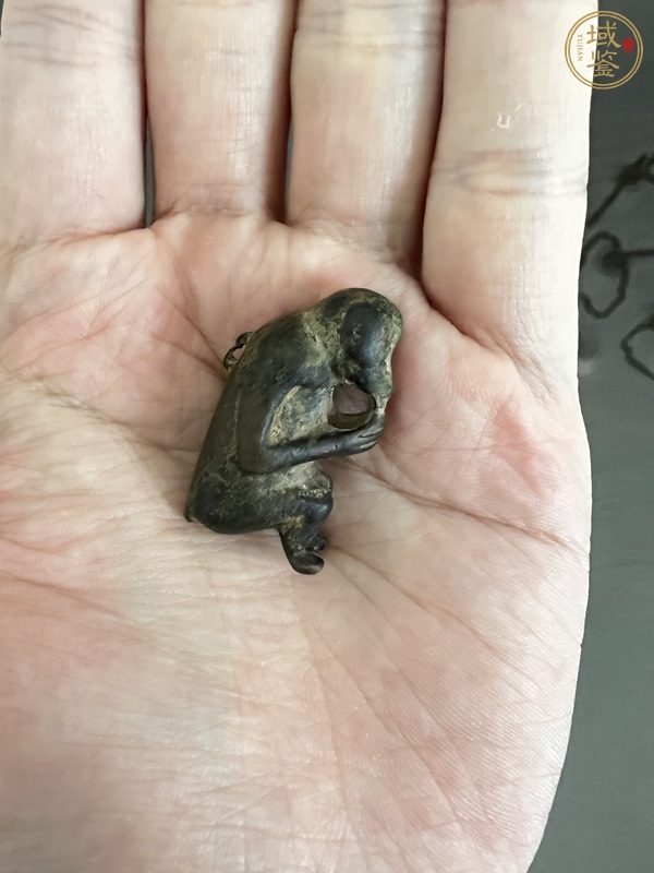 古玩銅器民國銅猴真品鑒賞圖