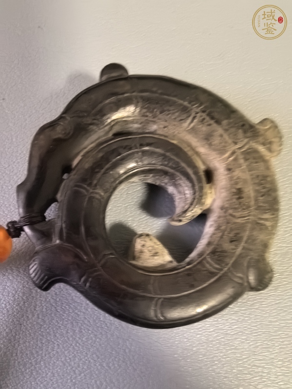 古玩玉器仿古做舊玉龍型件真品鑒賞圖