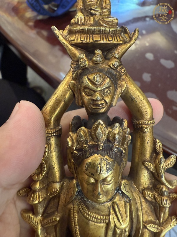 古玩雜項(xiàng)鎏金造像真品鑒賞圖